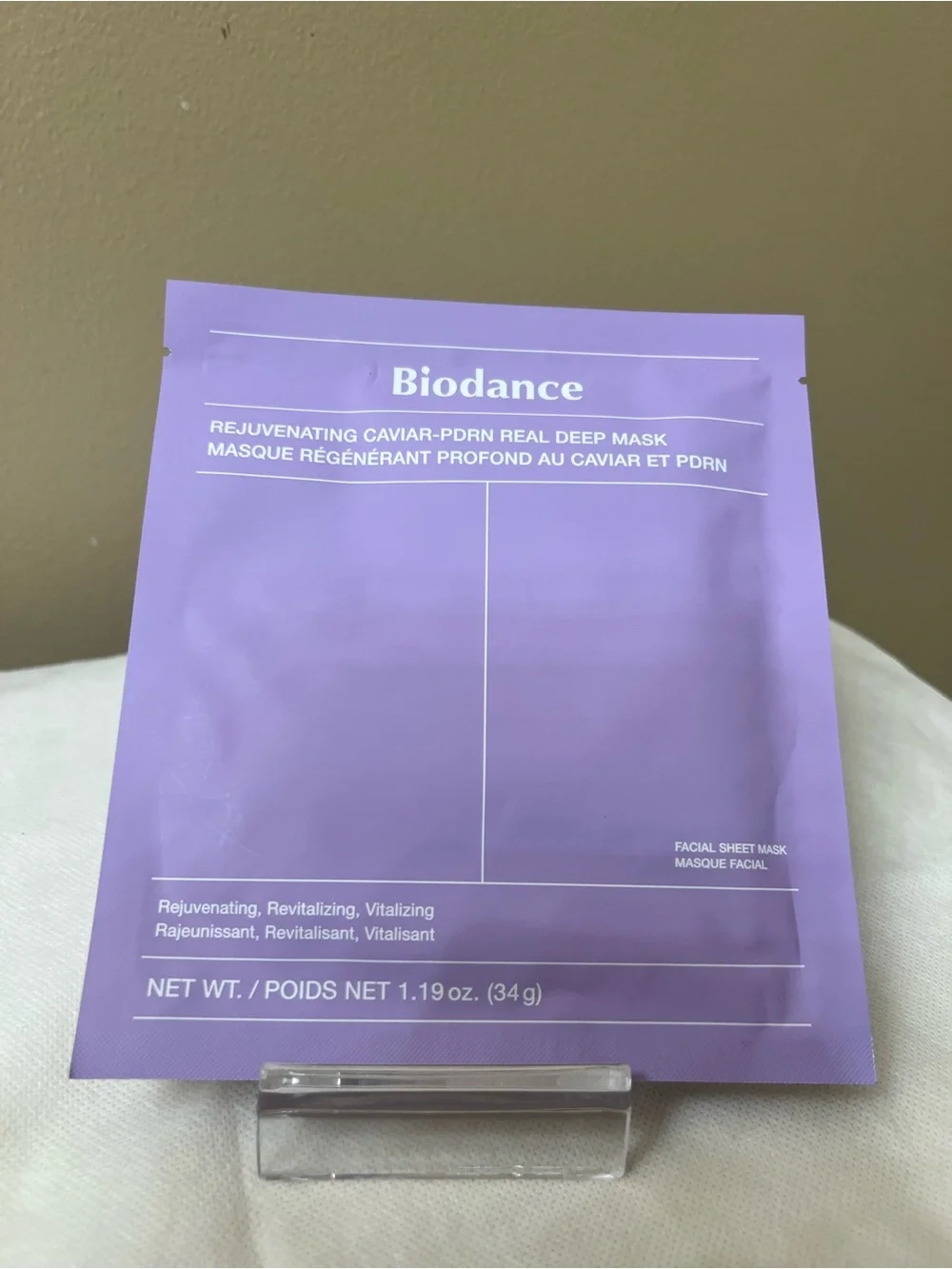 Biodance Rejuvenating Caviar Deep Sheet Mask — Lavender